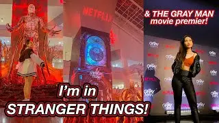 Behind the Scenes of Netflix's Stranger Things Premiere and The Gray Man Movie Premiere!