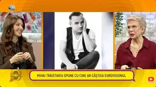 Follow us! - Mihai Traistariu spune cu cine ar castiga Eurovisionul!