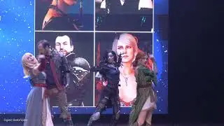 Cosplay defile - Игра Ведьмак 3.Дикая охота(Witcher 3) - Трисс Меригольд,Йеннифер,Ламберт,Кейра Мец