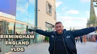 England - Birmingham Amazing Tour, City Centre Vlog 🏴󠁧󠁢󠁥󠁮󠁧󠁿🇬🇧
