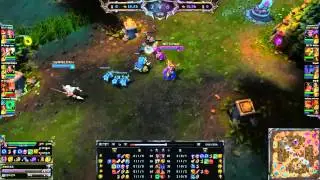SKT T1 Faker LeBlanc vs Nidalee [Challenger Ranked solo queue mid]