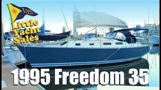 SOLD!!! 1995 Freedom 35 for sale at Little Yacht Sales, Kemah Texas
