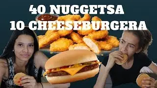 40 NUGGETSA I 10 ČIZA (ekstremno puno kalorija) / ft. Sestra