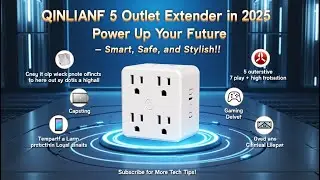QINLIANF 5 Outlet Extender in2025