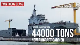 The entire world is stunned! Russia's largest helicopter carrier Is Taking Shape In Crimean shipyard