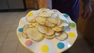 HOMEMADE OIL FREE CHIPS | VEGAN | RECIPE