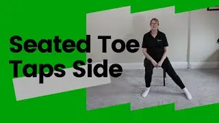 Home Exercise: Seated Toe Taps (Side)