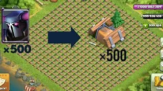 500 shrink traps vs 500 pekka!!