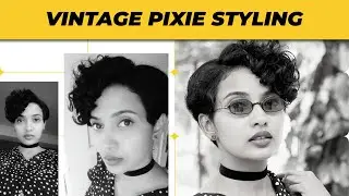 Short Hair Style | Retro Look | Culture Cafe Studio