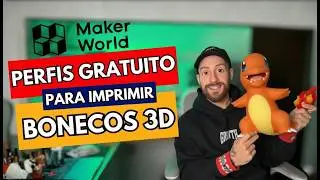 PERFIS DE MODELOS GRATUITOS PARA IMPRIMIR SEUS BONECOS 3D - MAKER WORLD
