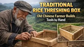 Pure Village Skill: Crafting a Rice Threshing Box