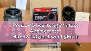 Produktbewertung Wintact Anemometer Handwindgeschwindigkeitsmesser-Messger&auml;t, digitales Lufttemperat