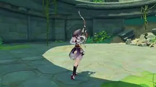 Kujou Sara Leaked Moves  (genshin impact)