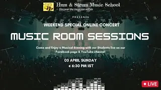 Music Room Sessions | Hum and Strum Music School Live Stream