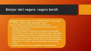 Video Presentasi Corruption Perseption Index 2021