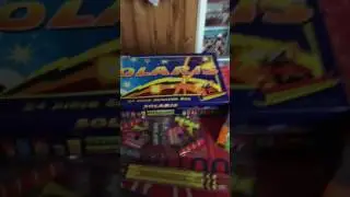 Tesco standard fireworks family kit 2016