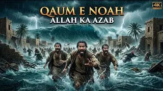 Hazrat Nooh(A.S)Full AI Movie | Story Of Prophet Nooh A.S Urdu/Hindi| Qaum-e-Nooh Par Allah Ka Azaab