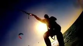 KITE SURFING   JUMPING AT LAST   NOV 2014