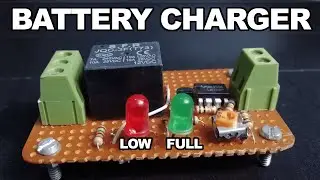 How to Make 12V Battery Charger | Automatic Battery Charger