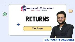 Returns Under GST | GST Revision | CA Inter Tax Jan 2026 Revision | CA Pulkit Jajodia
