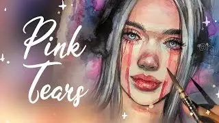 ~draw with me ~ pink tears \ Raiiiarts