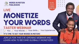 MONETIZE YOUR WORDS Taster
