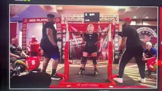 Linda Franklin - 122.5 kgs / 270.10 lbs Squat