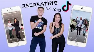 RECREATING TIK TOK DANCES!!