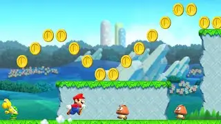 Super Mario Run: World 1-1 All Coins