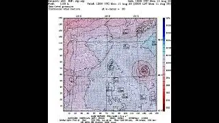 Typhoon Podul 2025/08/09 20LT (Sat) - 08/13 20LT (Wed) prediction. Ty Podul is becoming stronger!