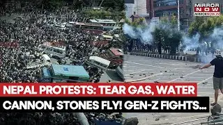 Nepal Protests: 3 Killed As Gen Z Storms Streets Over Social Media Ban, Clash With Police| Watch