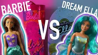 Barbie Color Reveal 🎉 VS Dream Ella Color Change Surprise 🧚🏻&zwj;♀️ | Honest review & comparison!