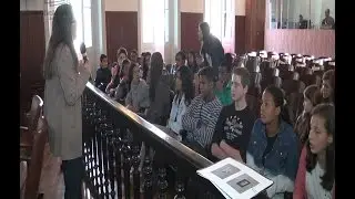 Alunos de duas escolas de Juiz de Fora visitaram a CMJF