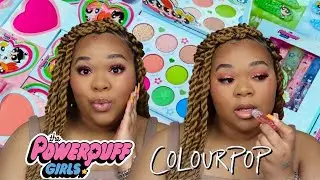 COLOURPOP POWERPUFF GIRL COLLECTION | Honest Review and Tutorial