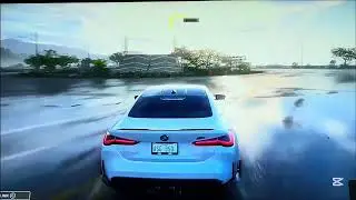 G80 M3 on rainy roads 