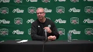 2025 Ohio Men's Basketball Post Game Press Conference vs Ohio Wesleyan