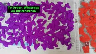 Laser Cutting Petal Pieces | S L Garland Creations | Hyderabad #garlandpetals