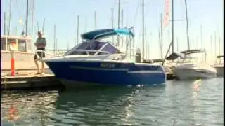 Sapphire aluminium fishing boat