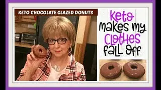 KETO CHOCOLATE GLAZED DONUTS ( Requested) When you want something 