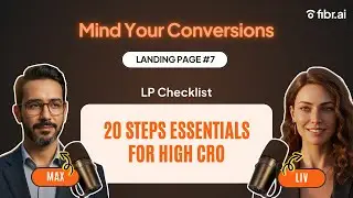 #7 Landing Page Checklist: 20 Steps Essentials for High CRO
