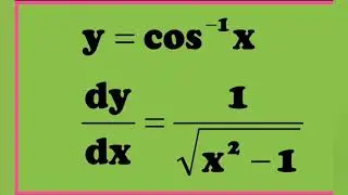 Differentiation of Inverse Trigonometric Functions