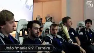SK Smite after winning the EU Kick-off LAN