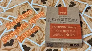 Daily deck review day 194 - Roasters Pumpkin spice Edition playing cards By Organic Playing Cards