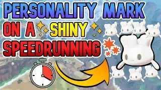 Shiny Hunting Speedrunning for a Personality Mark | Shiny Pokemon Reaction Compilation