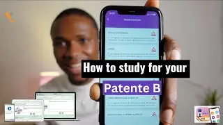 HOW TO STUDY FOR - PATENTE B - ENGLISH THEORY