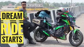 FINALLY DREAM RIDE STARTS 😍😍 | DELHI TO LADAKH 2021 | VampVlogs |