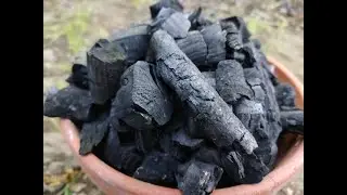 Holzkohle selber Herstellen / Oldschool bushcraft  01