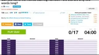 Sporcle (WWE Quiz)