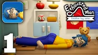 Exhausted Man Gameplay Walkthrough Part 1 (iOS, Android)
