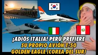 ¡PERÚ leda una LECCIÓN A ITALIA! y FABRICARA sus AVIONES T-50 Golden Eagle (Corea del Sur